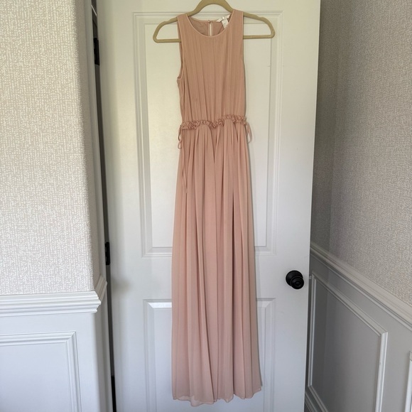 H&M Chic Sleeveless Blush Max Women's Dress Size 4 - Picture 4 of 9
